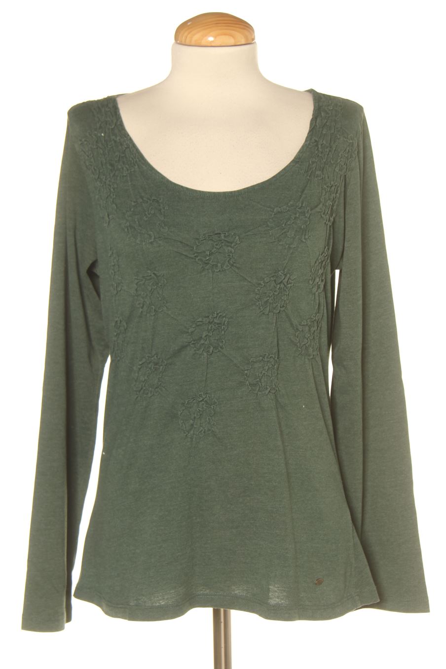 T-shirt à manches longues Amichi de la taille XL, de couleur vert