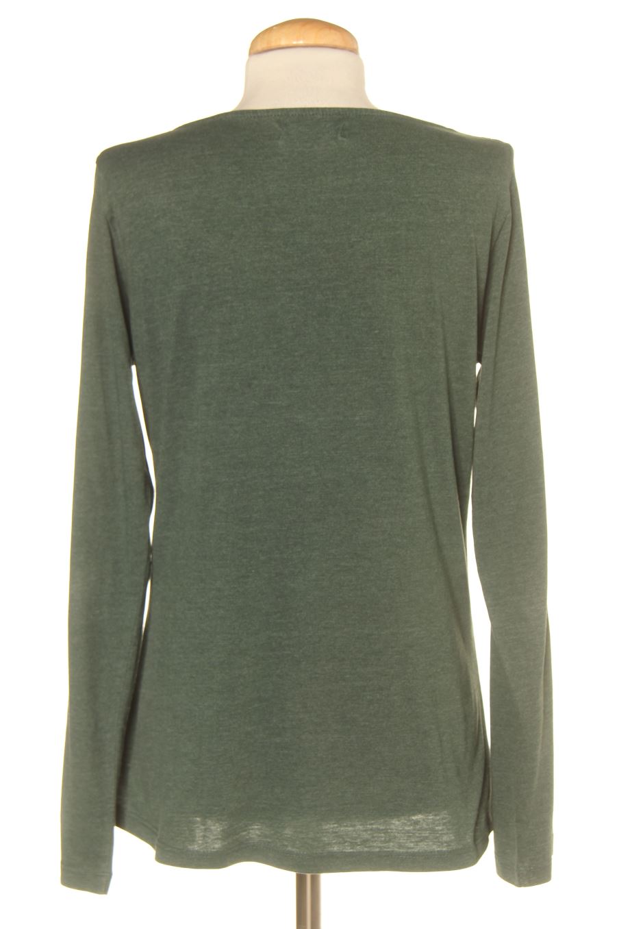 T-shirt à manches longues Amichi de la taille XL, de couleur vert