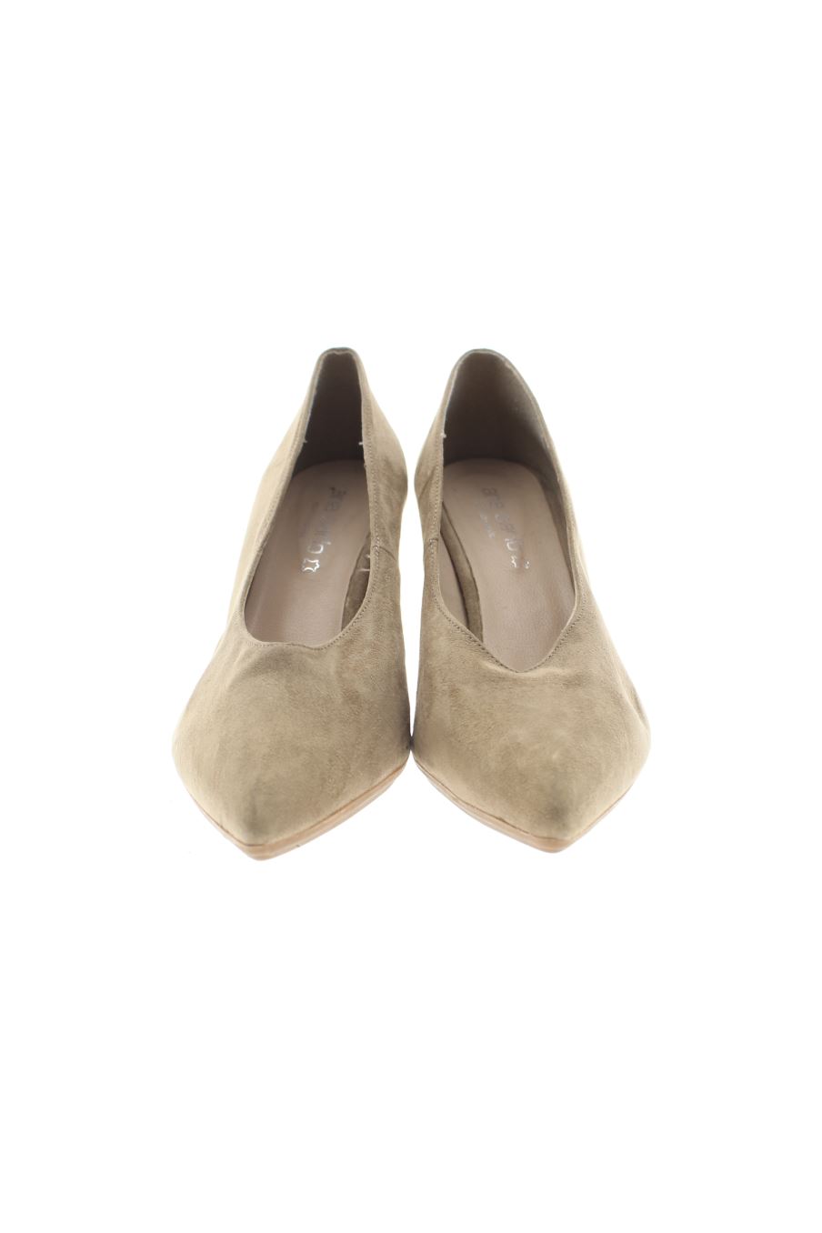 Zapatos de tacon de ana carlo de la talla 40, de color marrón de
