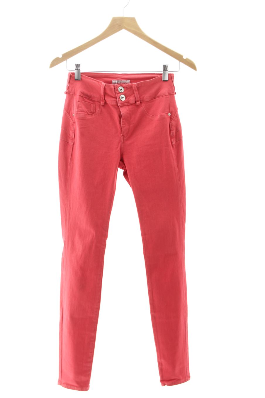 Jeans von ONE SIZE FITS ALL Größe Einzelgröße, Farbe Rot, aus Jeanskleidung für