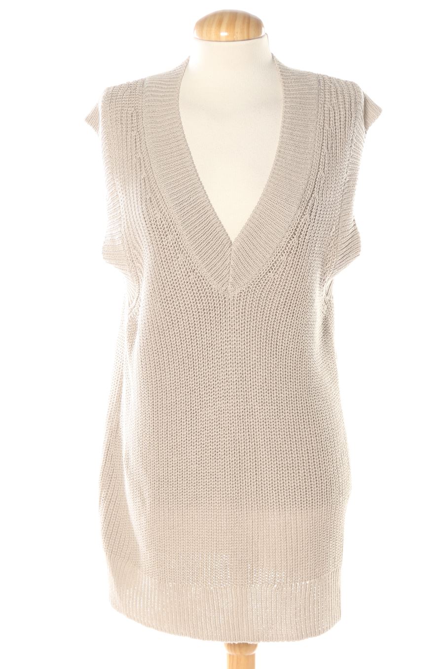 Pull Zara de la taille S, de couleur beige