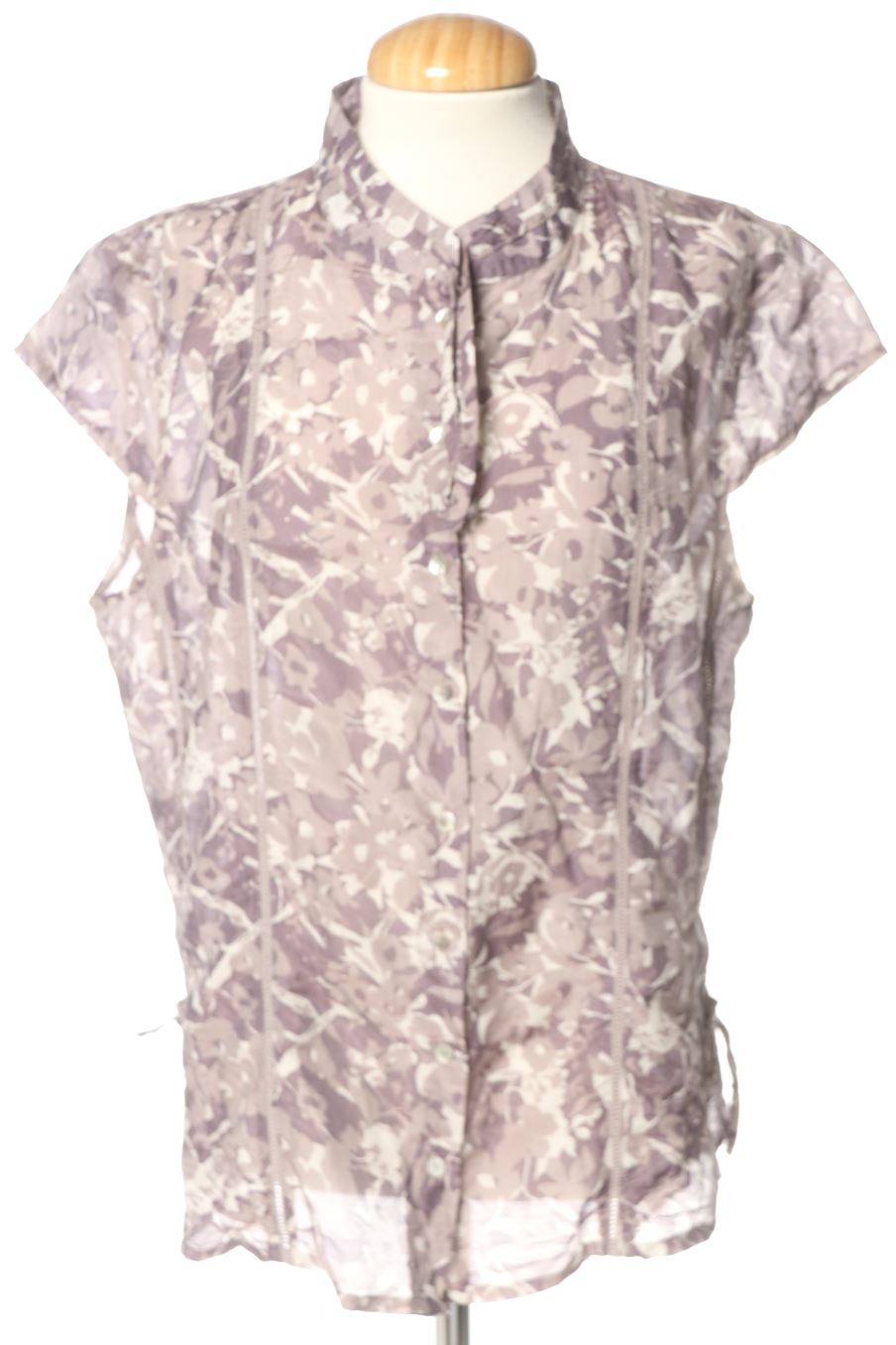 Camisa de Et Compagnie de la talla 44, de color estampado de seda