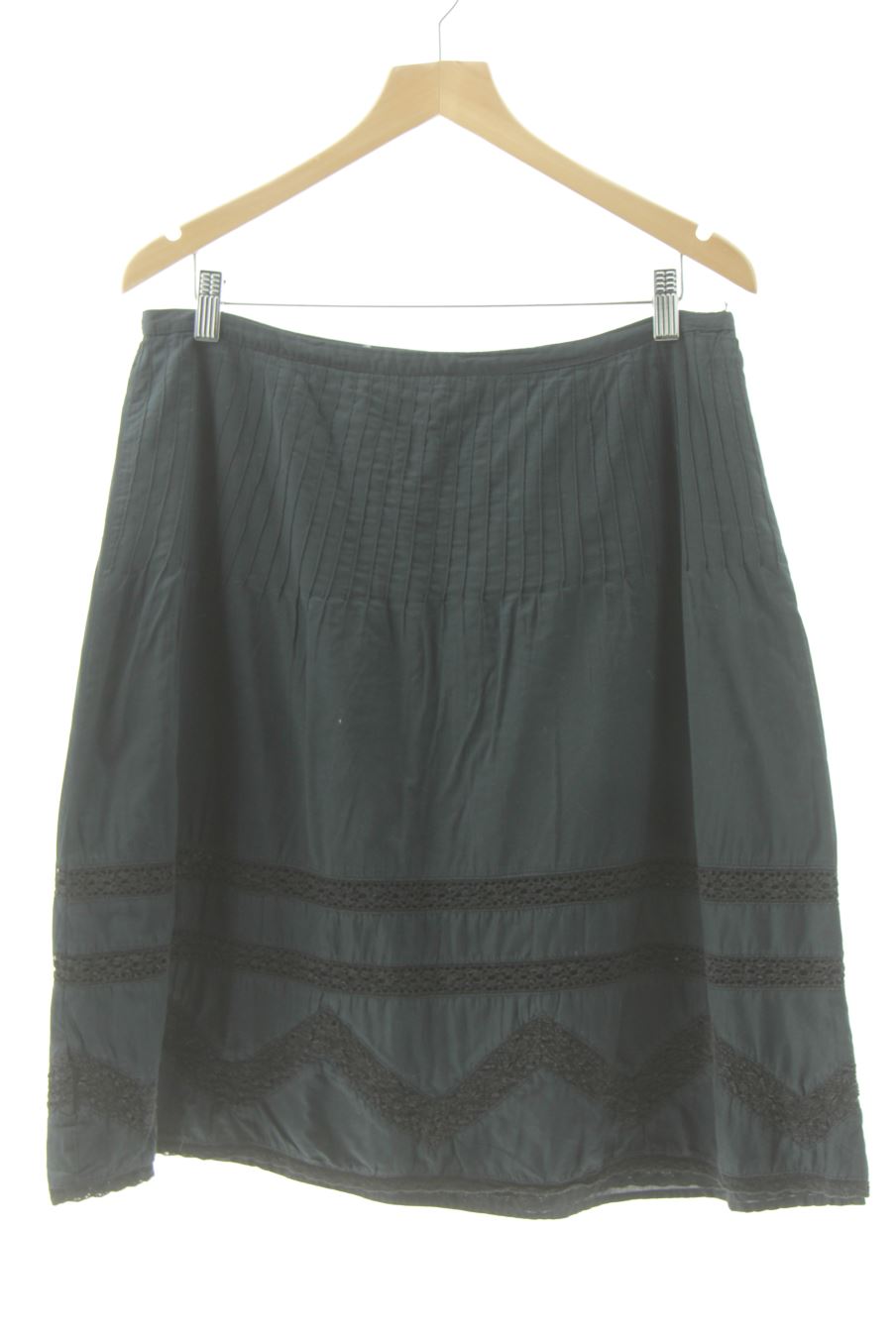 Aufwändiger Rock von Esprit Größe 44, Farbe Schwarz, für