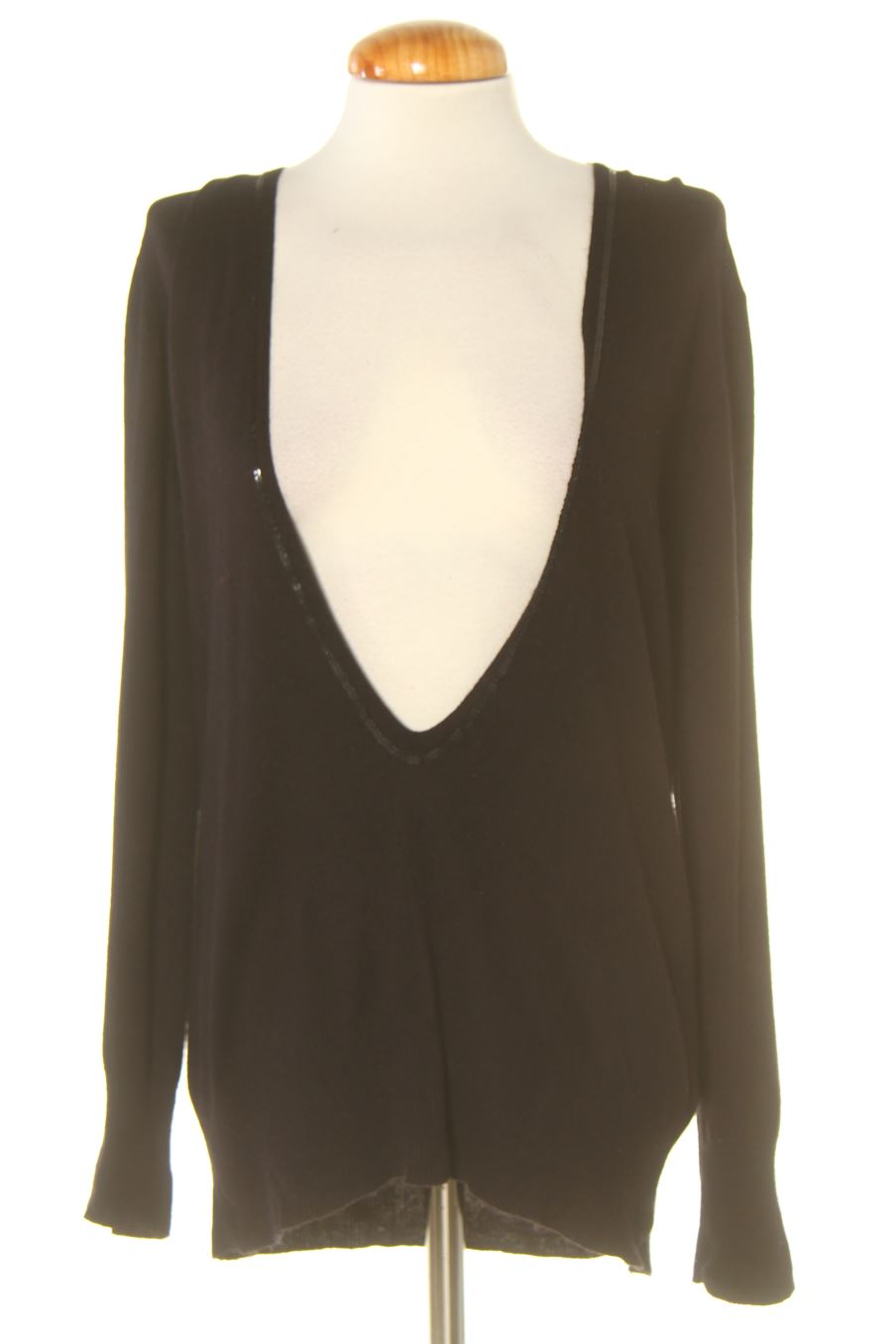 Jersey de Caroll de la talla 44, de color negro