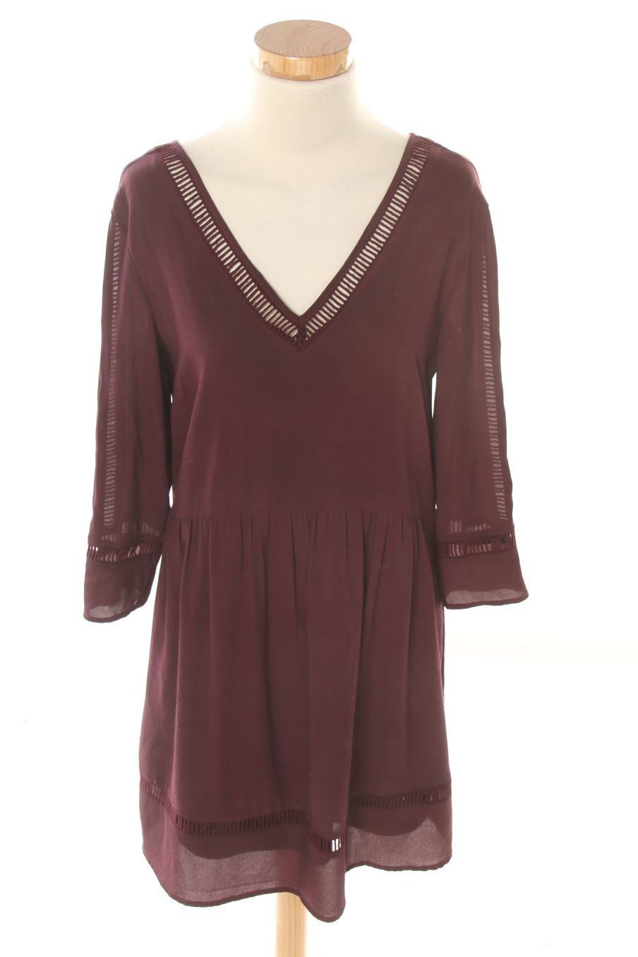 Einfaches Kleid von Vero moda Größe XS, Farbe Violett, für
