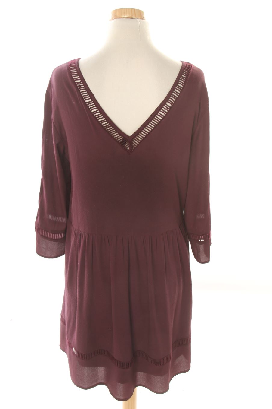 Einfaches Kleid von Vero moda Größe XS, Farbe Violett, für