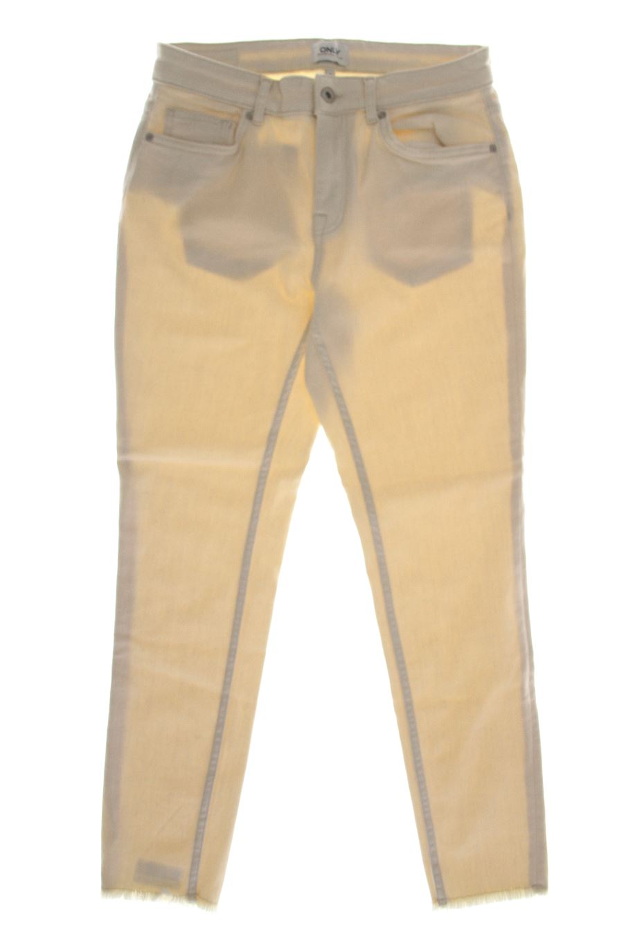 Vaquero de Only de la talla L, de color beige de ropa vaquera