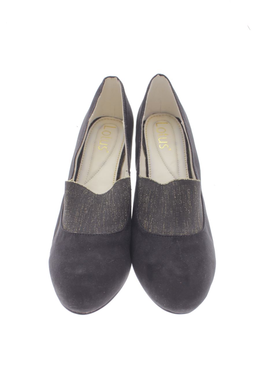 Zapatos de tacon de Lotus de la talla 40, de color negro de