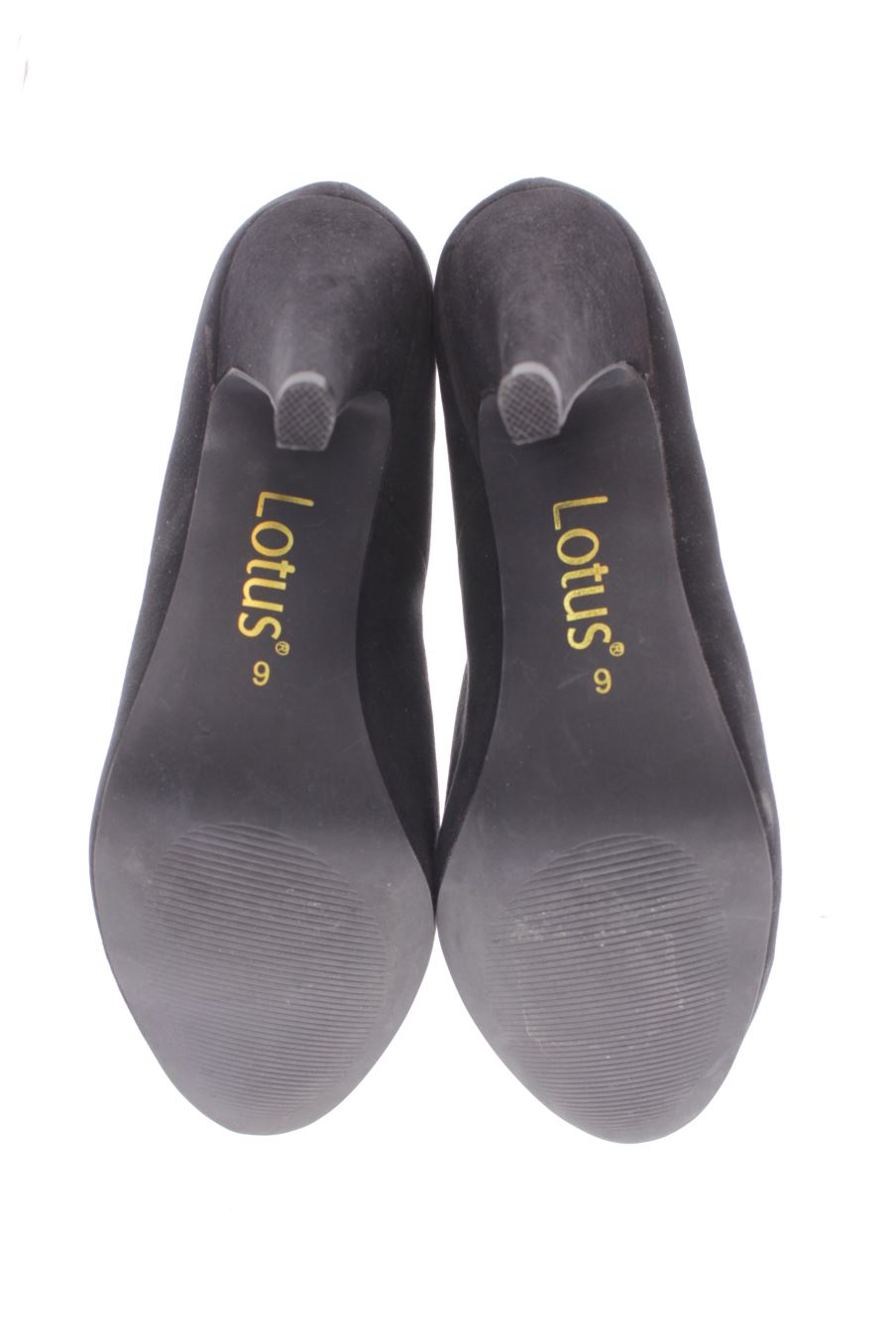 Zapatos de tacon de Lotus de la talla 40, de color negro de