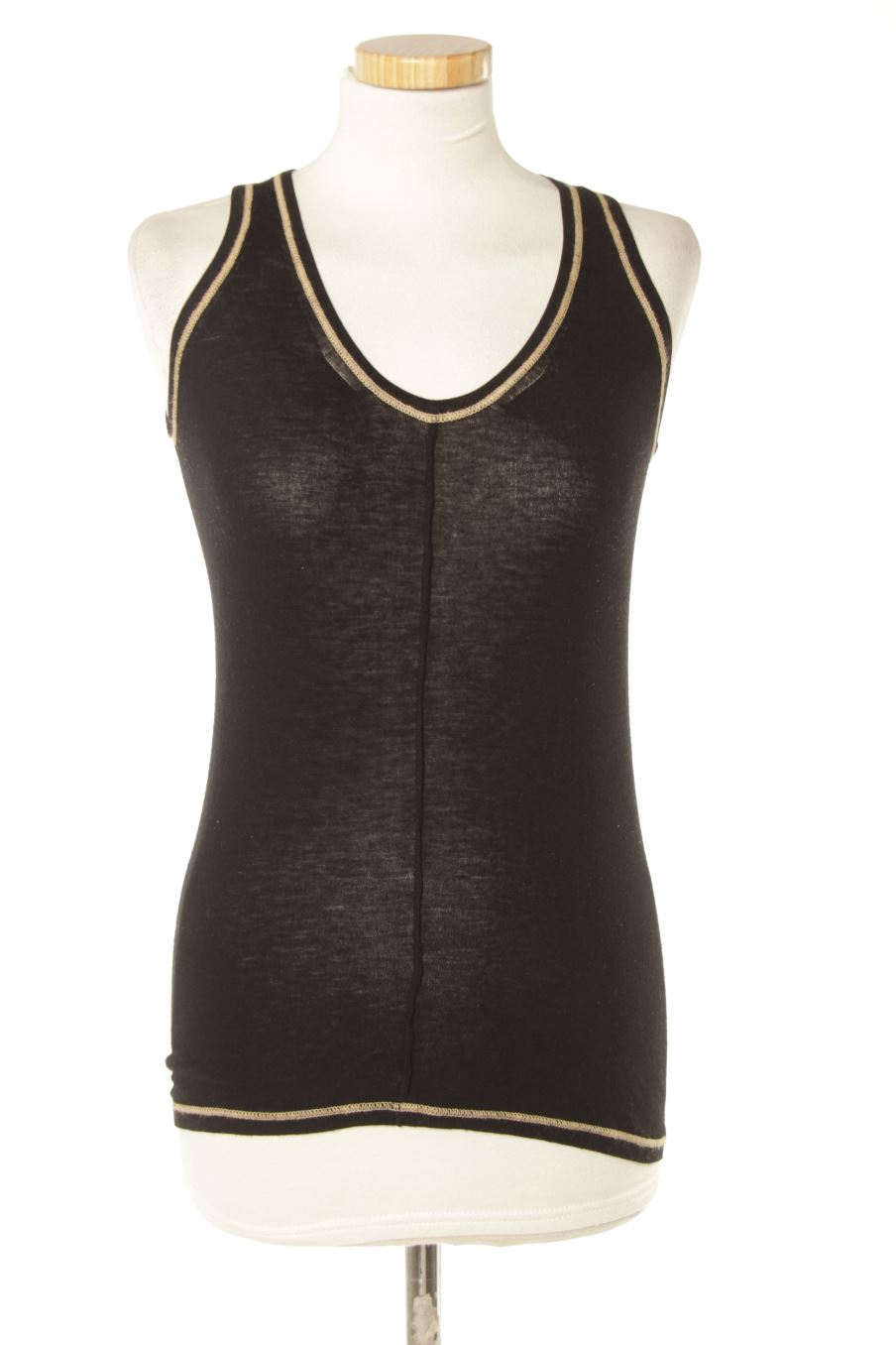 Top de Dolce & Gabbana de la talla S, de color negro