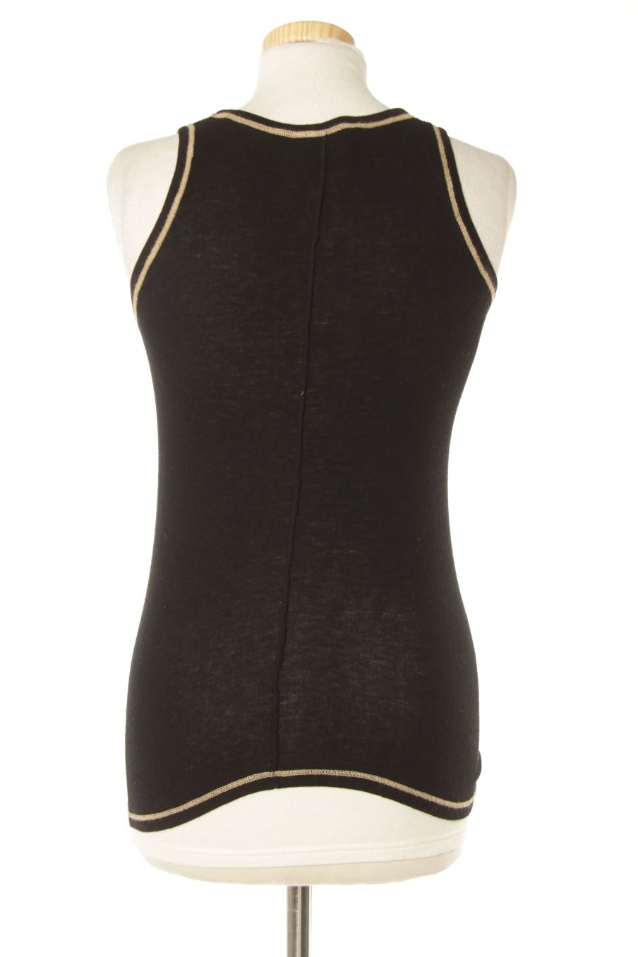 Top de Dolce & Gabbana de la talla S, de color negro