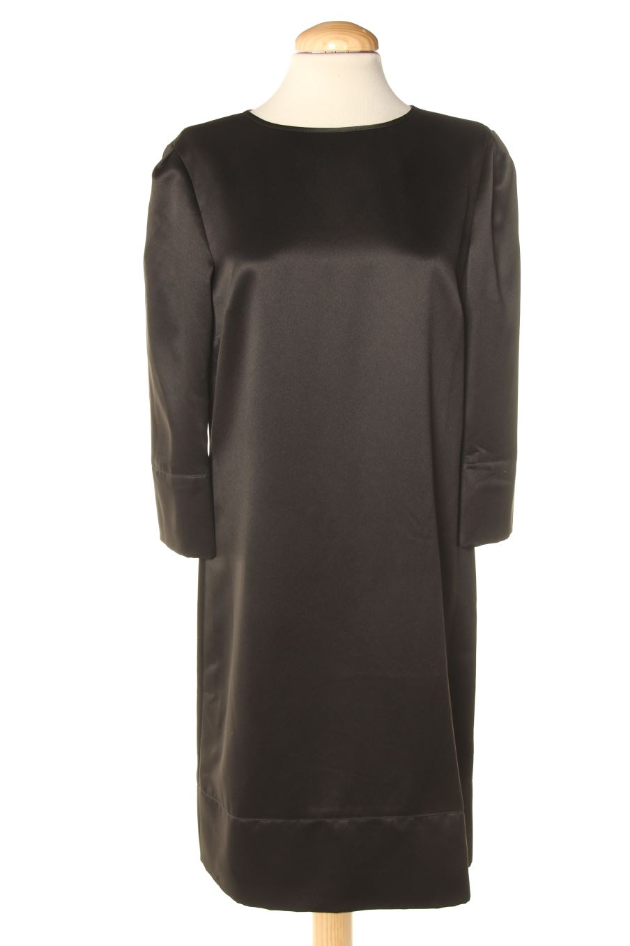 Vestido de Mango de la talla L, de color negro