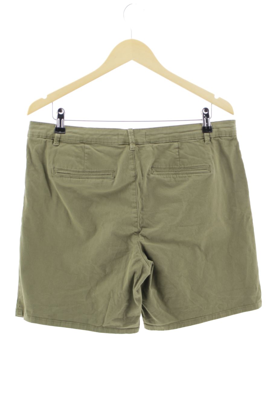 Pantalones cortos de Promod de la talla 44, de color verde