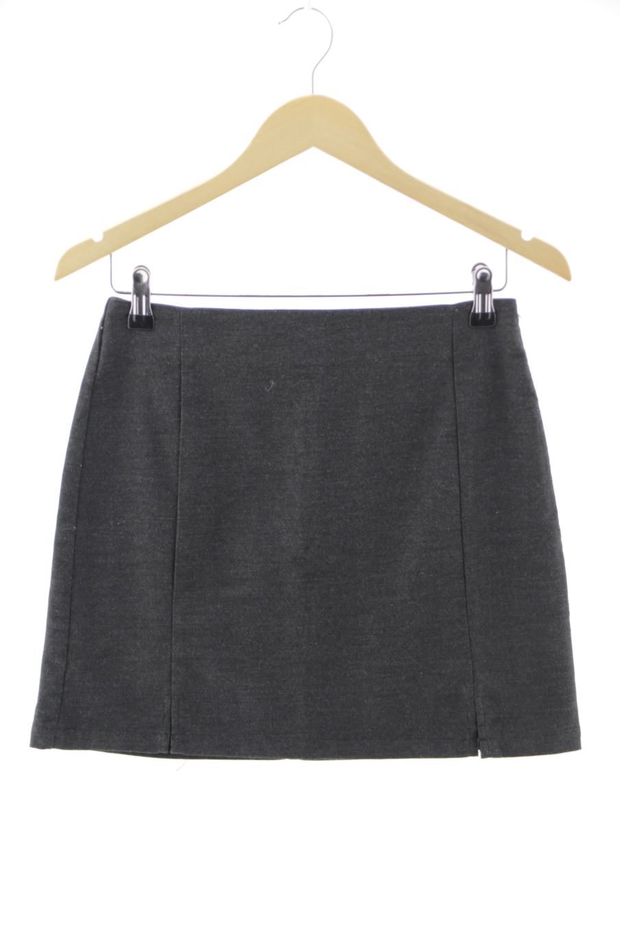 Jupe Stradivarius de la taille 36, de couleur gris