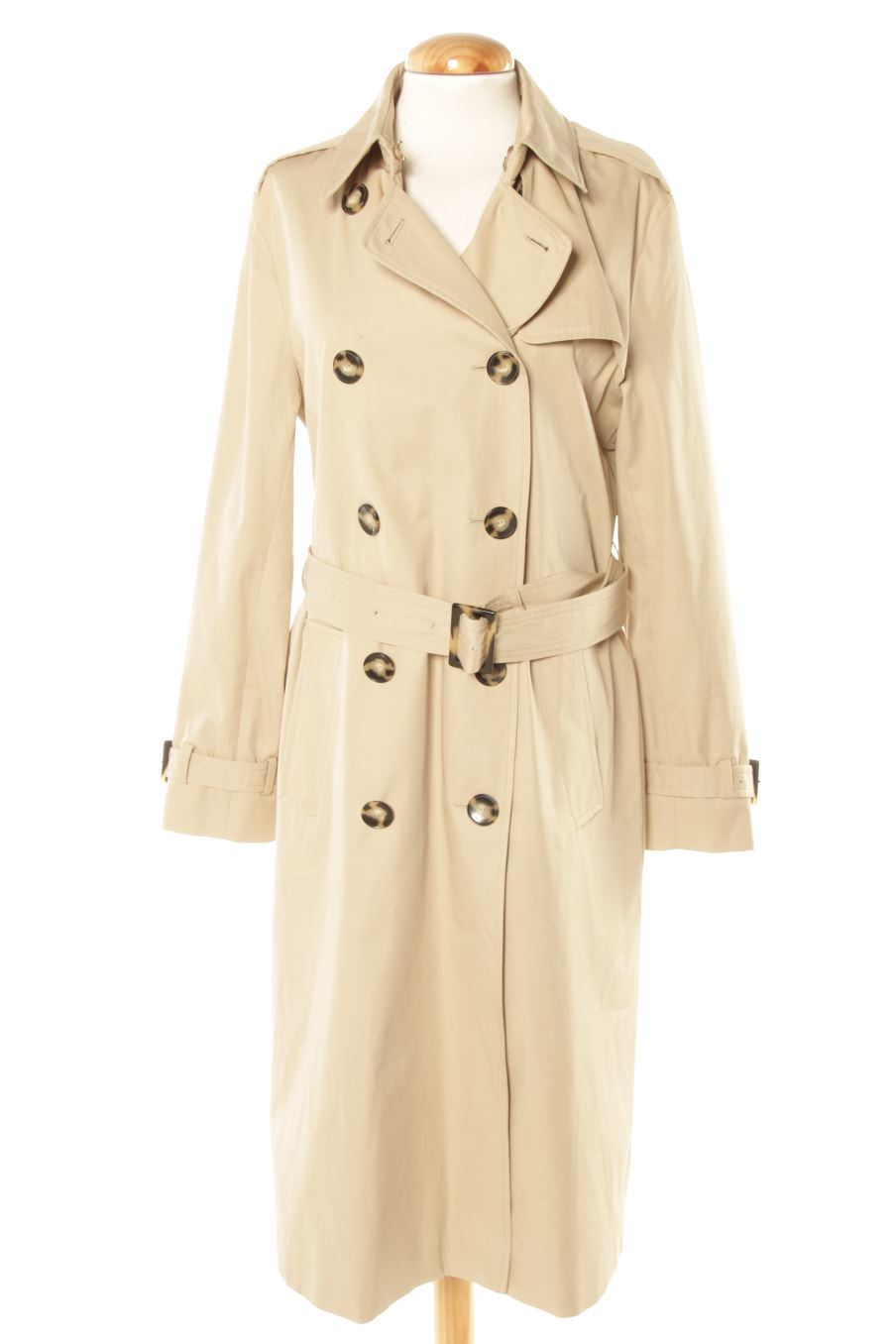 Gabardine Massimo Dutti de la taille M de couleur beige