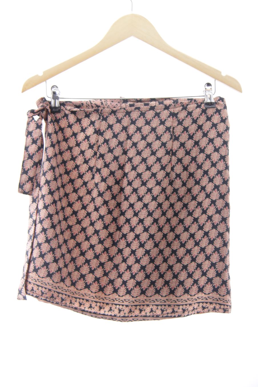 Jupe Retro de la taille M, de couleur imprimés de soie