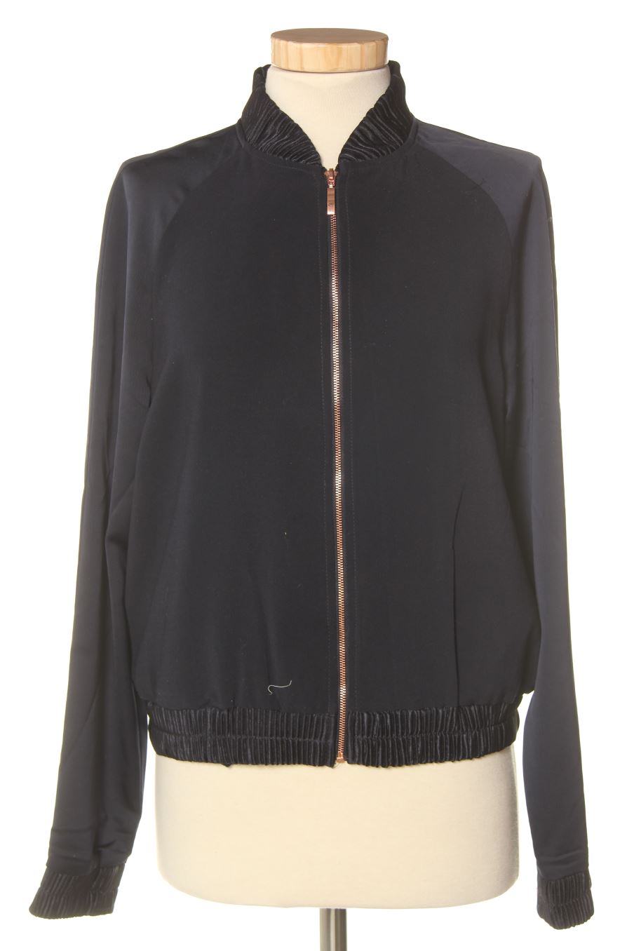 Blouson Promod de la taille 38, de couleur bleu marine