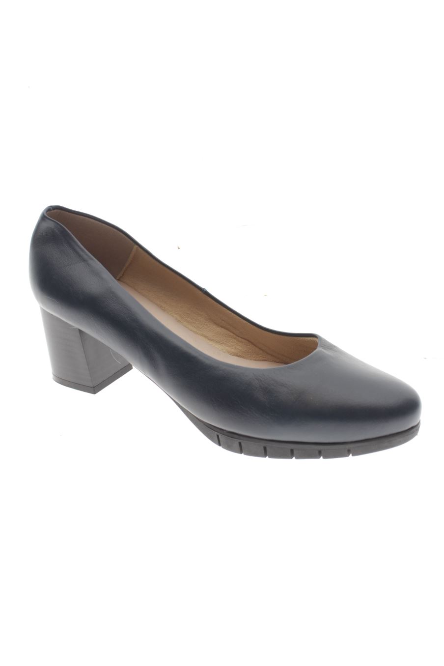 Zapatos de tacon de Antea de la talla 38, de color azul marino de
