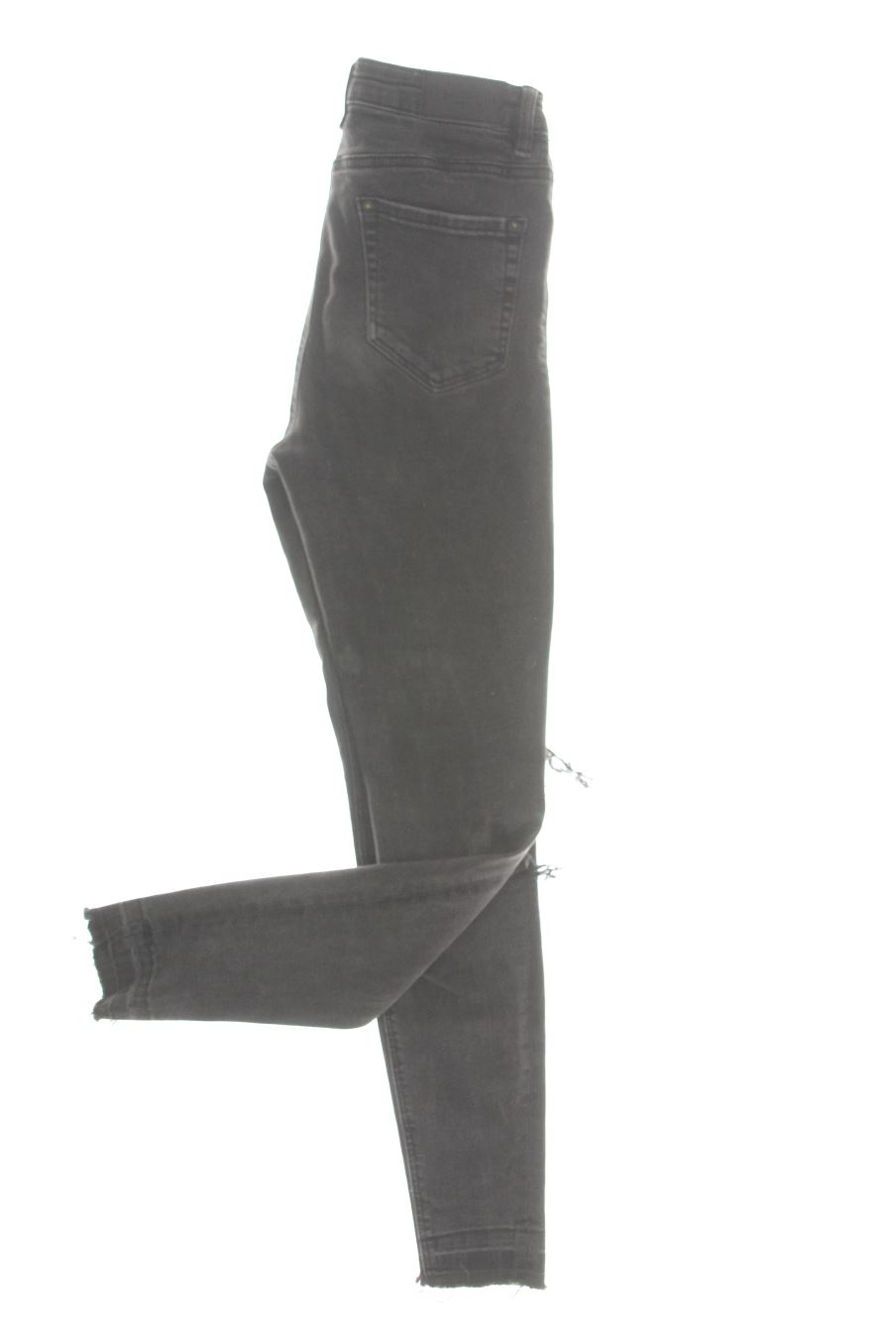 Jeans Stradivarius de la taille 34, de couleur gris de denim