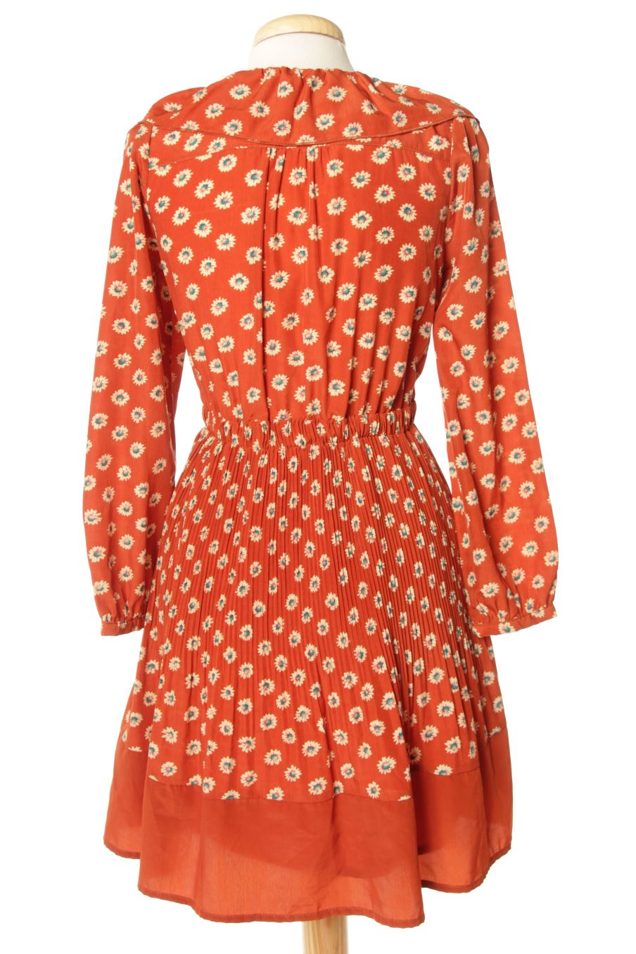 Vestido casual de kling de la talla XS, de color flores