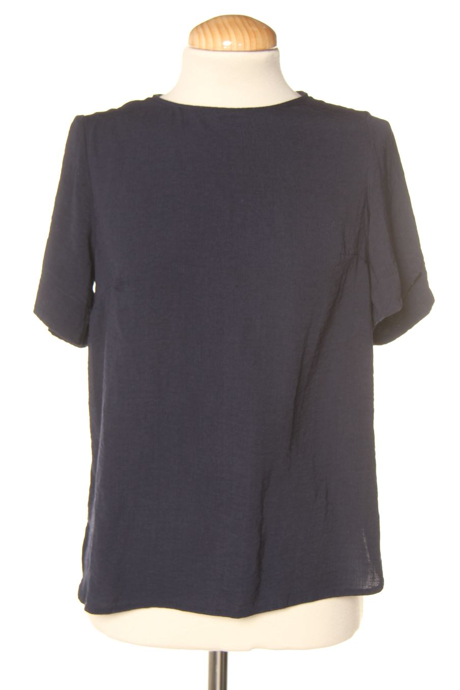 Blusa de manga corta de PERCENTIL de la talla S, de color azul marino
