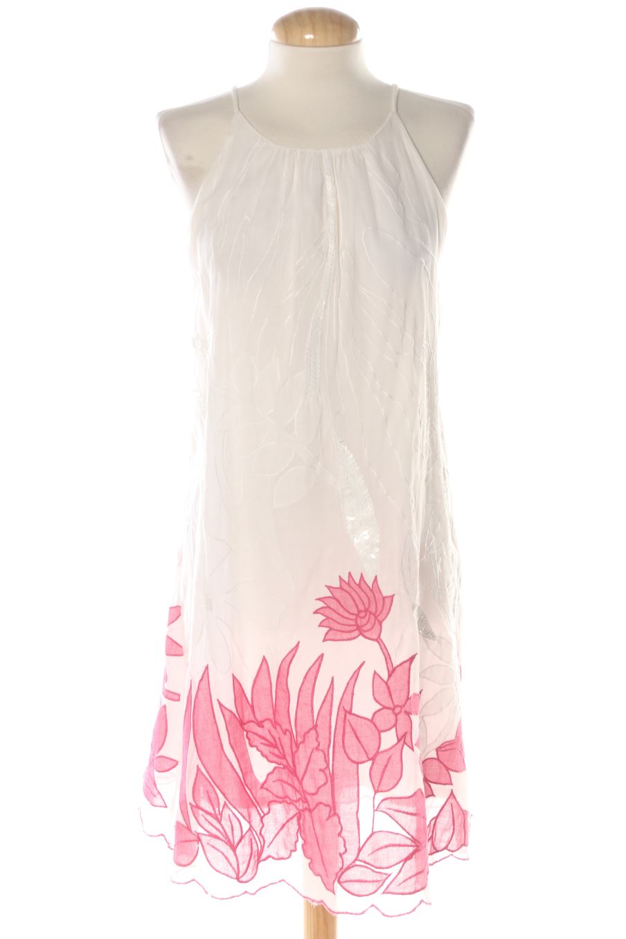 Vestito casual de Sfera de la talla S, de color bianco