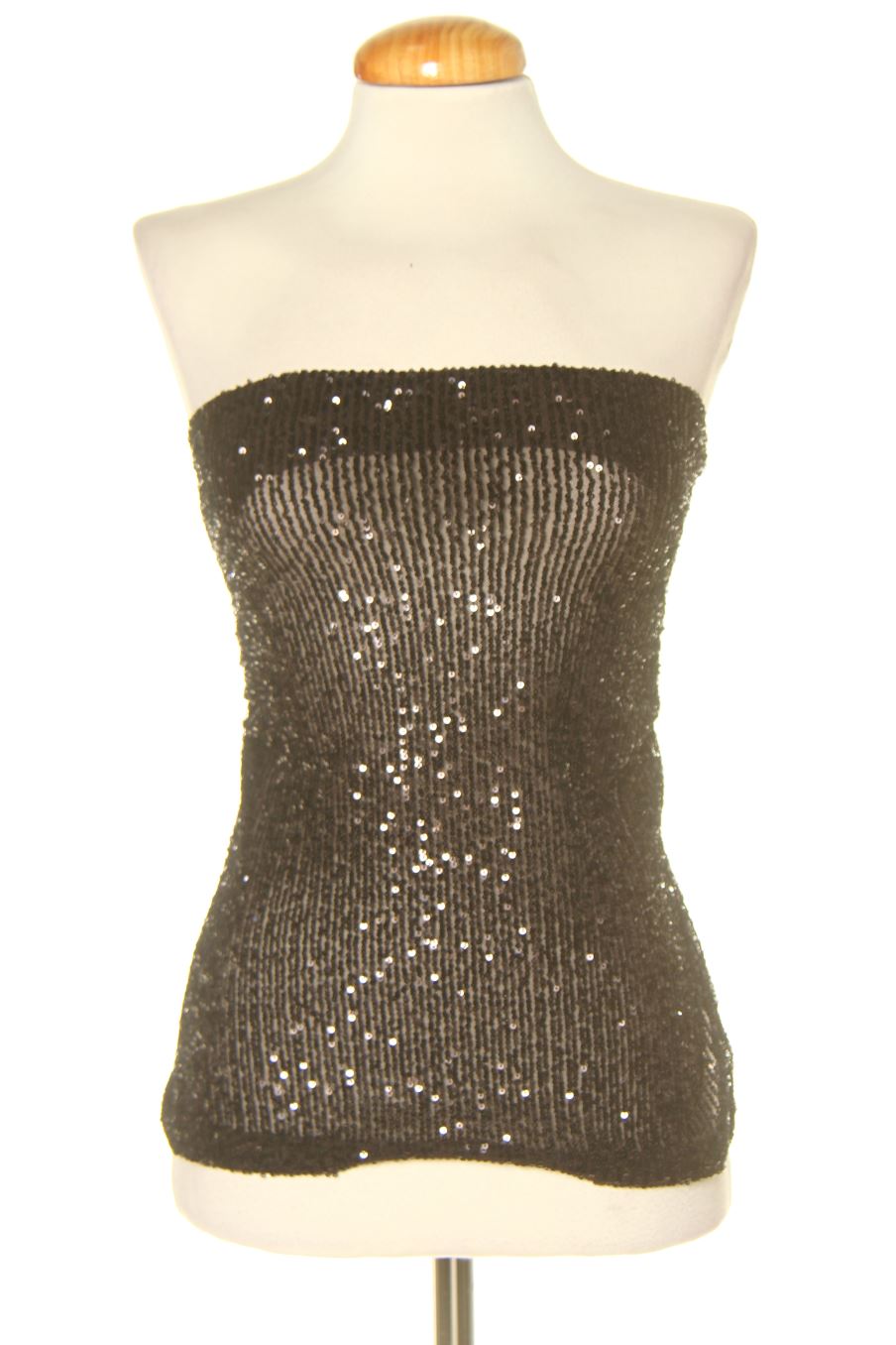 Top Pull & Bear de la taille S, de couleur noir