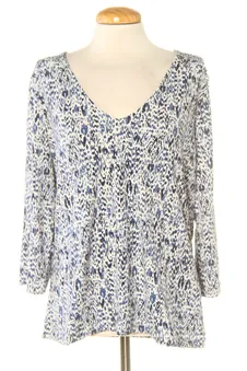 Langärmelige Bluse L Cortefiel, Foto 1 von 2