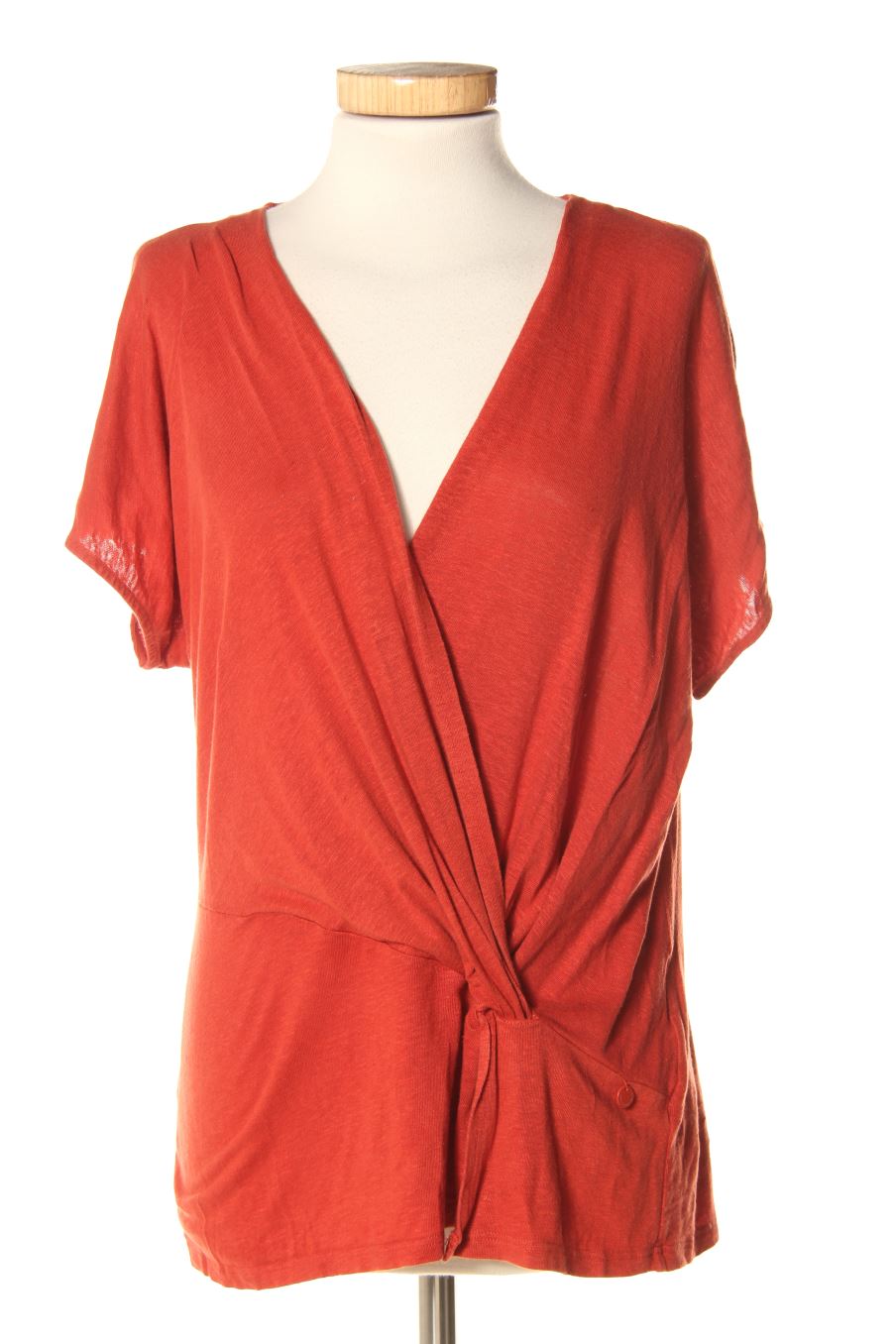Top Adolfo Dominguez de la taille S, de couleur rouge