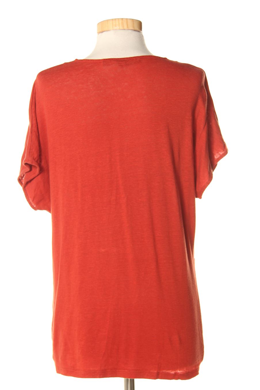 Top Adolfo Dominguez de la taille S, de couleur rouge