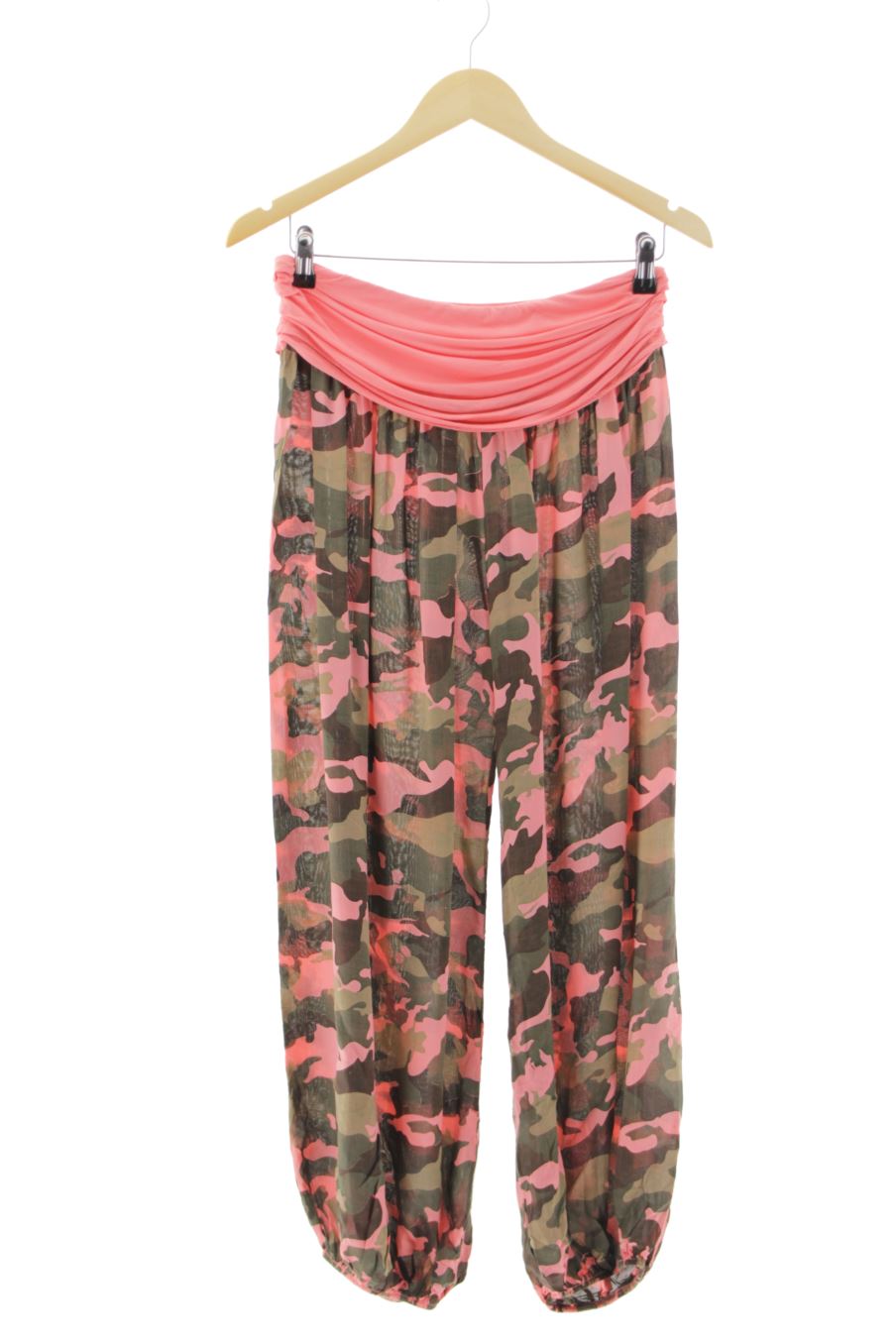 Pantalon Casual Made in italy de la taille M, de couleur vert