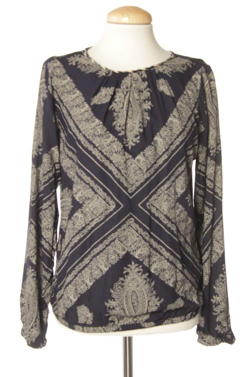 Blusa a maniche lunghe
