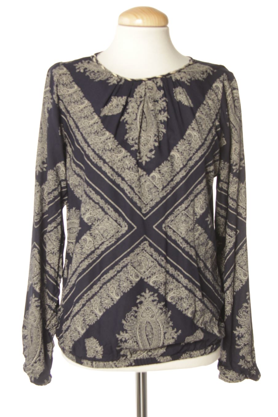 Blusa a maniche lunghe de Sfera de la talla S, de color blu oltremare