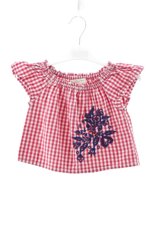 Blouse à manches courtes