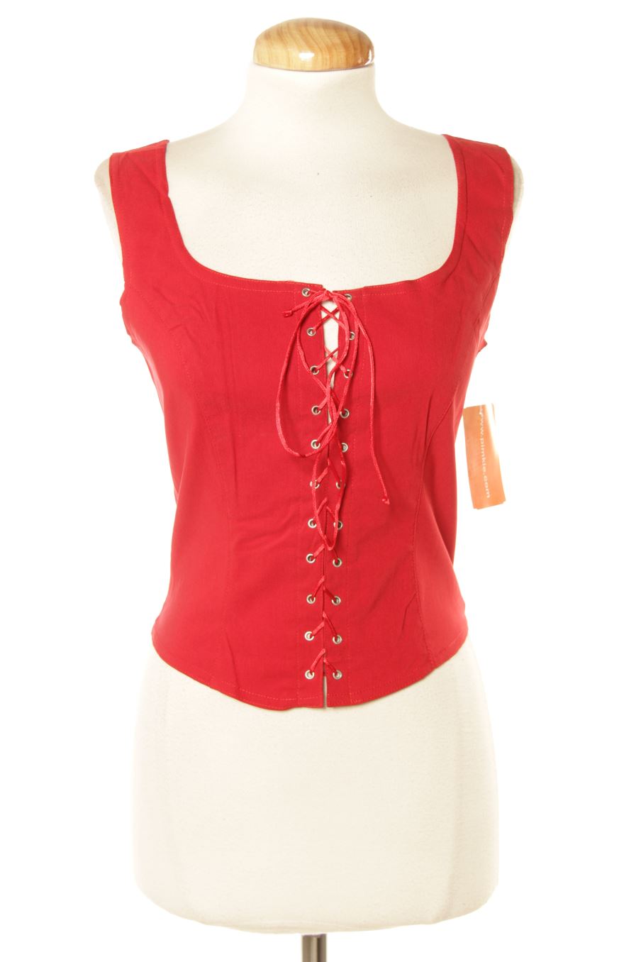 Top de Pimkie de la talla 38, de color rojo