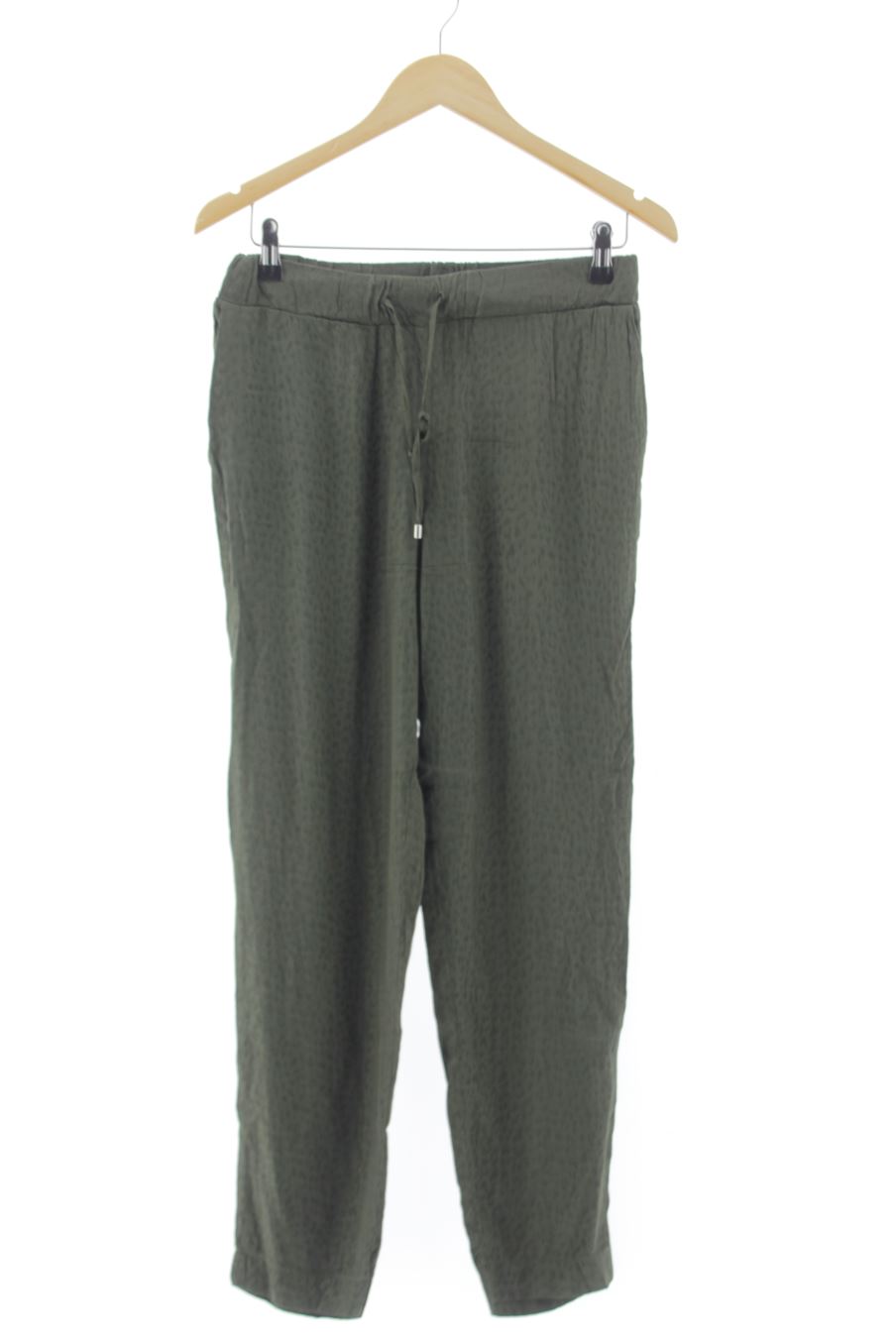Pantaloni casual de H&M de la talla 36, de color verde
