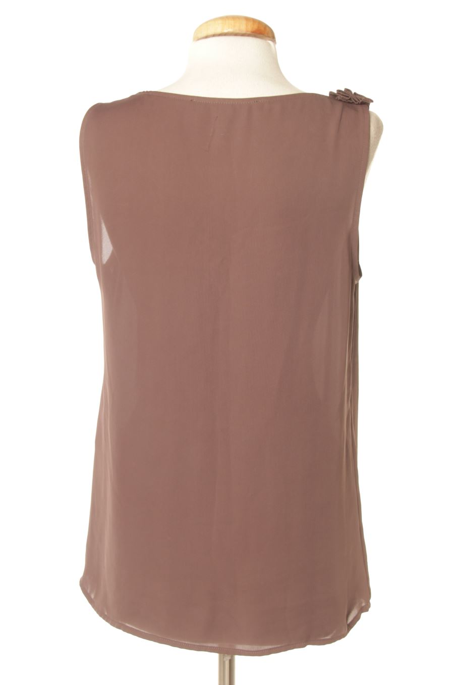 Top Zara de la taille S, de couleur marron