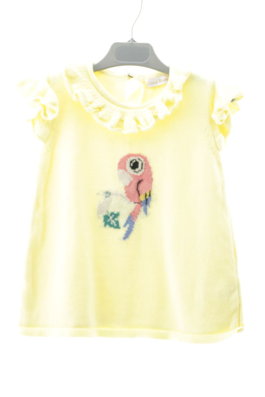 Pull Coccó Rose de la taille 6 ans de seconde main