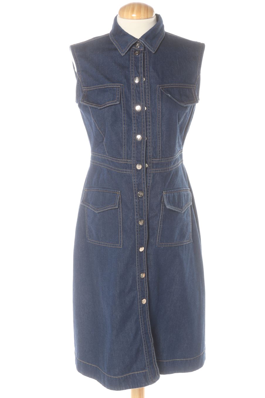 Vestido casual de Carolina Herrera de la talla 36, de color azul