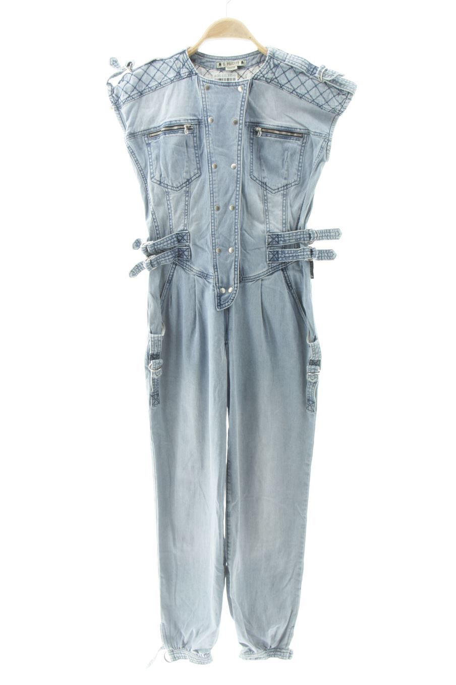 Jumpsuit von H.Preppy Größe M, Farbe Blau, aus Jeanskleidung für