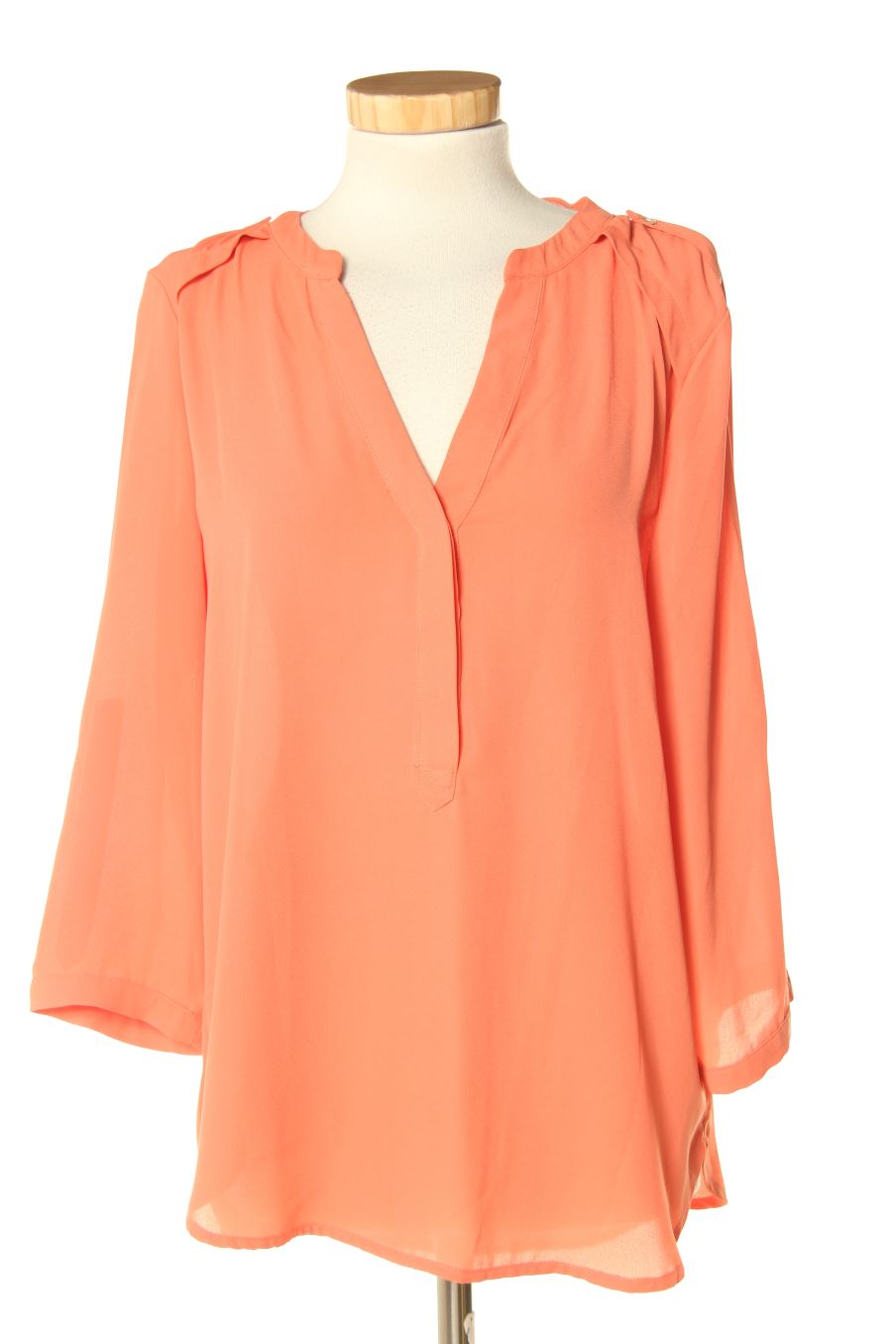 Blouse à manches longues Fórmula Joven de la taille 44, de couleur corail