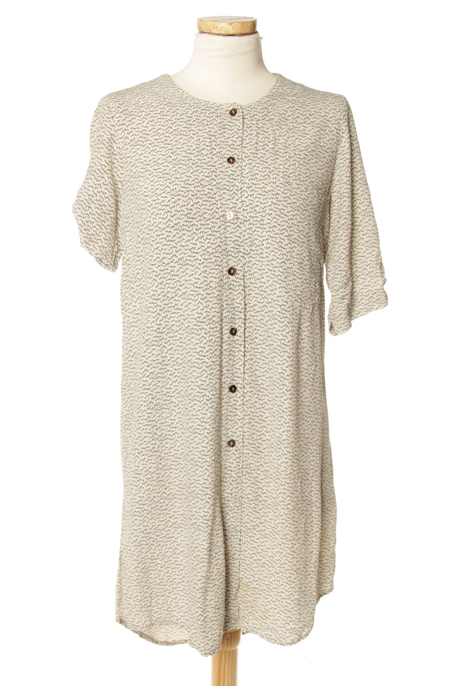 Robe casual Acoté de la taille S, de couleur noir