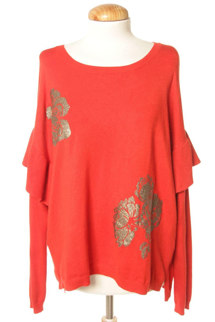 Pull Promod de la taille S, de couleur rouge