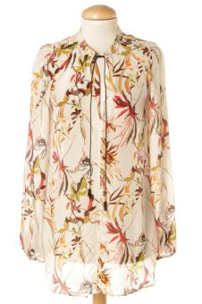 Blouse à manches longues 36 CAT NOIR