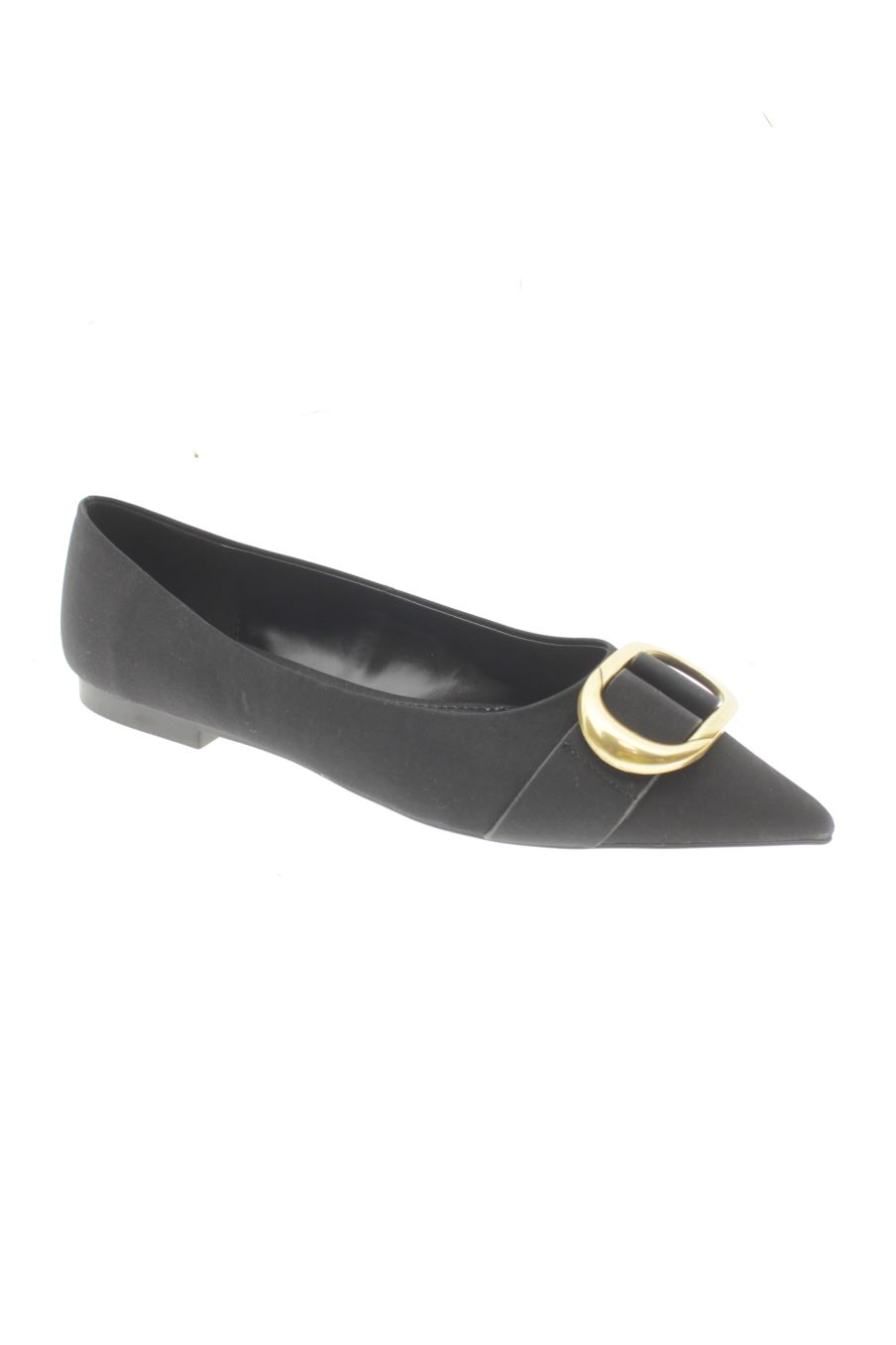 Zapatos planos de Mango de la talla 38, de color negro de