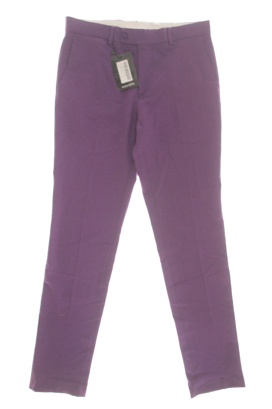 Pantalon Boohoo de la taille 40, de couleur pourpre