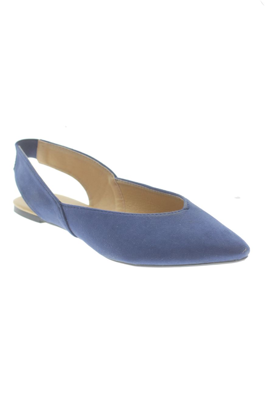 Sandalias planas de Mary Paz de la talla 40, de color azul de