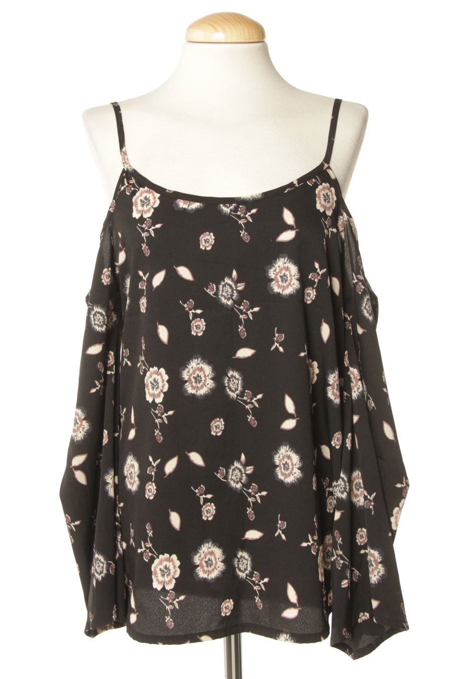 Blouse à manches courtes Boohoo de la taille XS, de couleur fleurs
