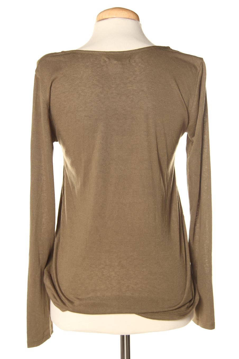 Blouse à manches longues Springfield de la taille XS, de couleur vert
