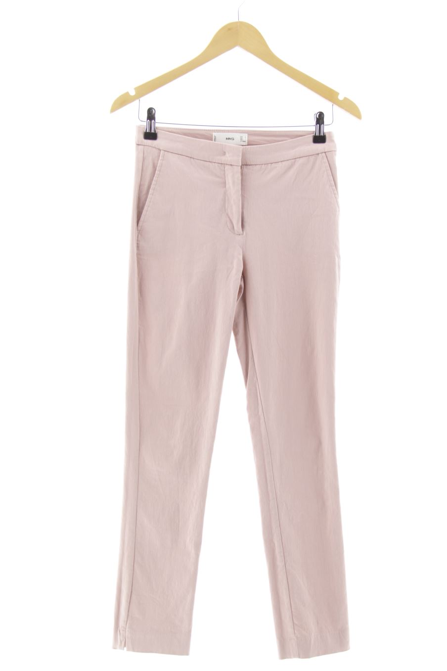 Pantalón de Mango de la talla 34, de color rosa